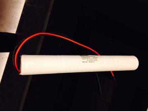 China Emergency Lighting Nicd Battery Packs D4500 3.6V High Teerature wholesale