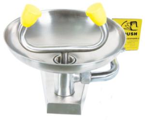 China INDUSTRIAL SAFETY SHOWER Stainless steel Wall mounted emergency eyewash station wholesale