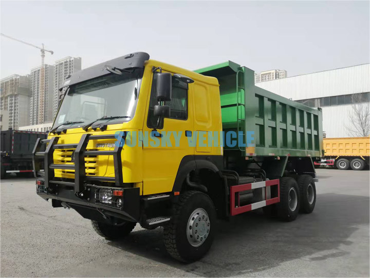 6x6 HOWO dump truck