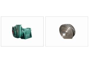 China Hard Metal Alloy Slurry Pump Spares Parts 56 HRC River Sea Dredging wholesale
