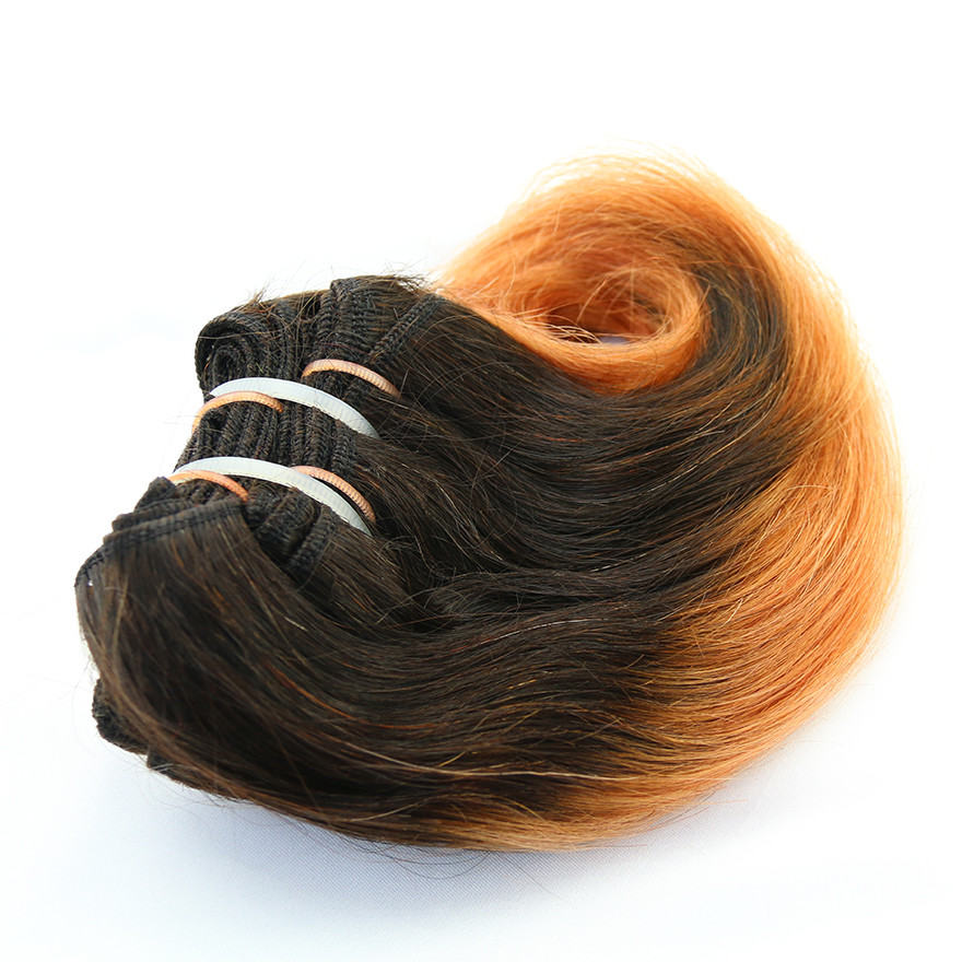 Unprocessed Raw Virgin Brazilian Machine Weft, Snail Curl Weave Hair