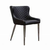 China 42cm Height Odm Black Pu Dining Chairs Home Furniture wholesale