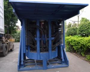 China 1T Gold Induction Melting Furnace 1200A Induction Heater Melting Steel wholesale