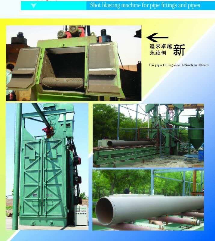 Springs Cleaning Tumble Blast Machine , Small Shot Blaster High Efficiency