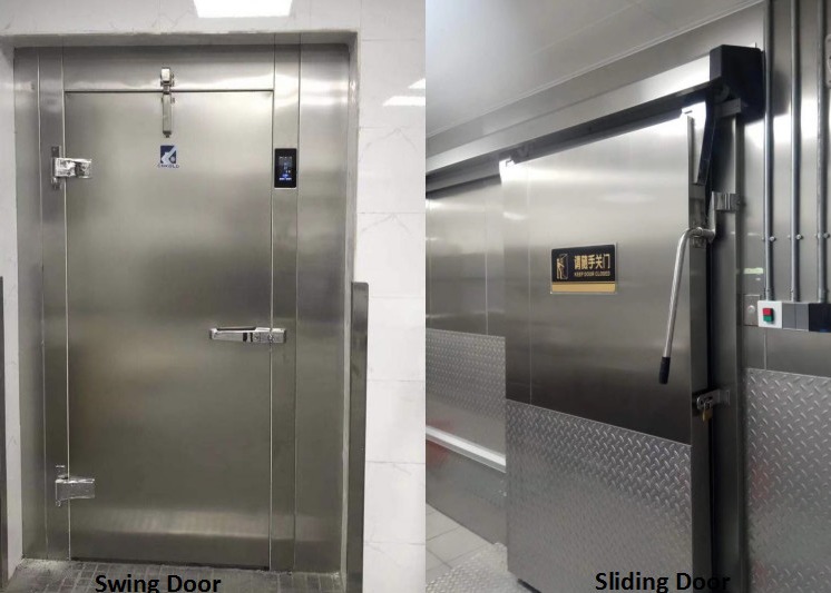 Colorbond Steel Cold Room Swing Door 1000x1900 Coolroom Sliding Door