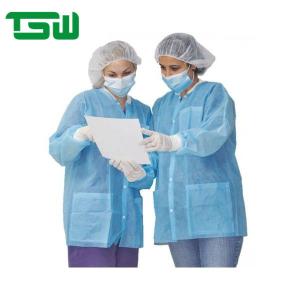 China Nonwoven SPP Lab Coat wholesale