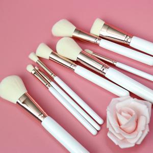 China 9PCS Exquisite Powder Foundation Brush High Glossy Ferrule With Bag wholesale