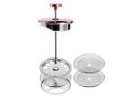 1000ml Stainless Steel Copper Metal French Press SGS TUV Home Office Ss304
