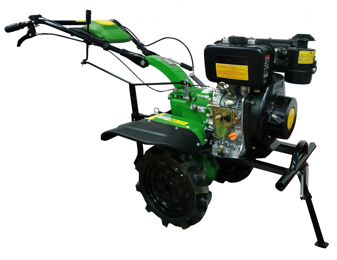 188F Wet Friction Plate Tiller Ploughing Machine Diesel 7.2KW Stepless