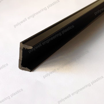 Black Nylon 66 Bar Polyamide Extrusion Strip Which Inserted In Thermal Break Aluminum Extrusion