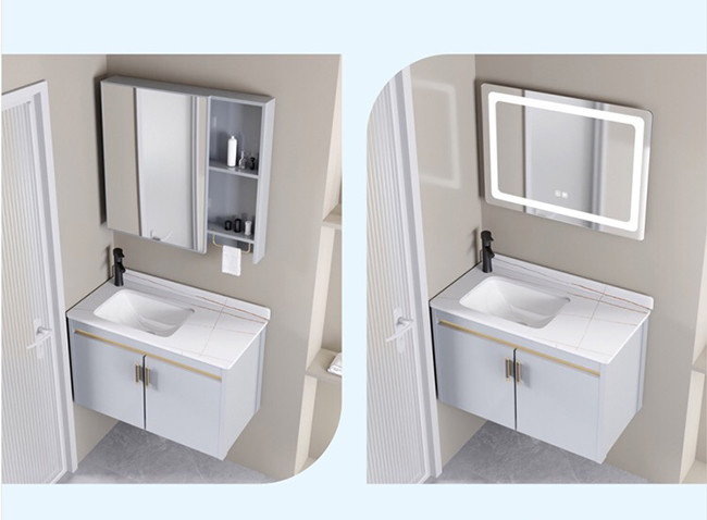 New Design Single Sink Drawer Simple Modern Basin Bathroom Vanity Cabinets