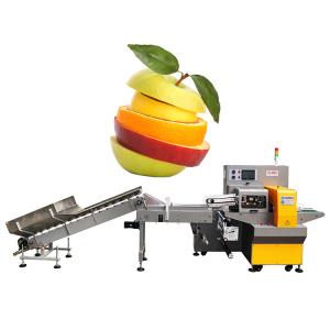 China PE PET 4 Seal Banana Fruit Vegetable Packing Machine wholesale