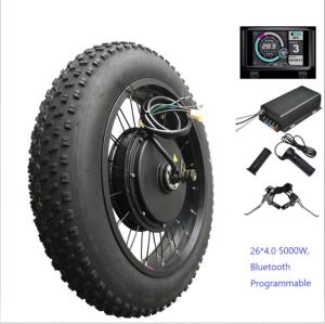 China Factory price 90km/h high speed electric bike kit 5000W super hub motor electric bike kit 5000w DIY wholesale