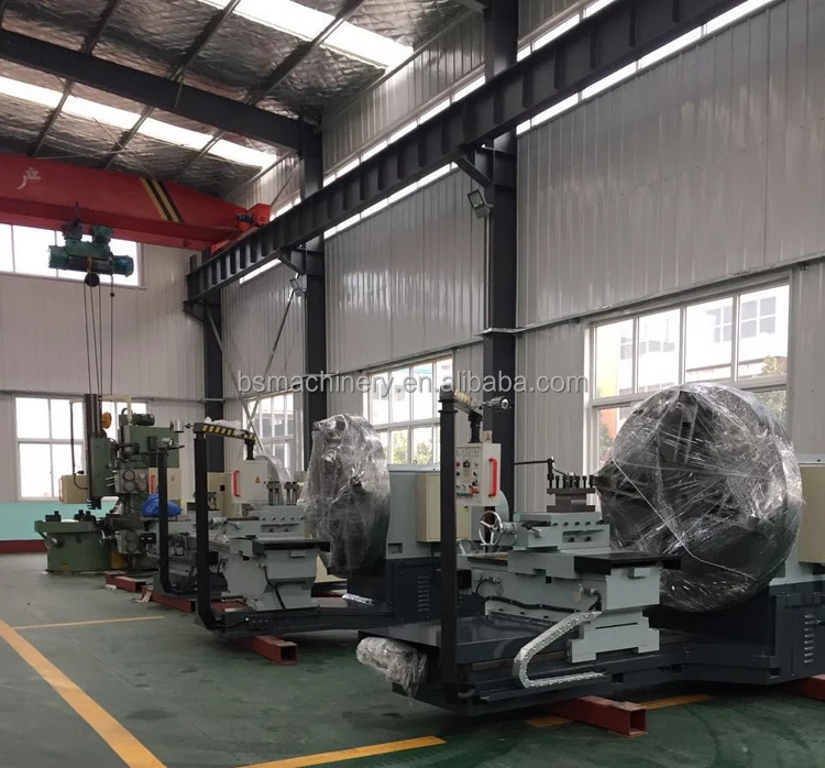 Standard Large Floor Type Lathe For Machining 2500mm Shipyard Propeller