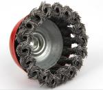 Abrasive Tools Twist Knot 65mm 100mm Crimped Wire Cup Brush