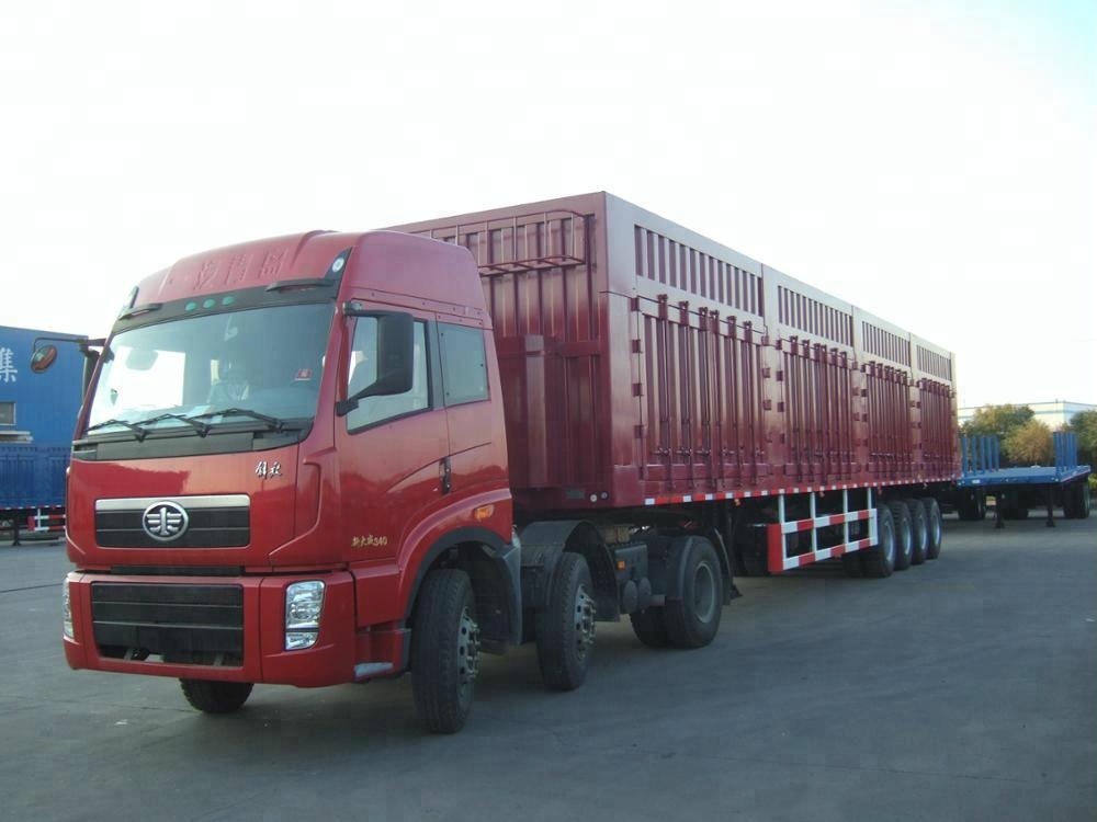 Producer Dry Van Semi Trailer with Dual Line Braking System Open Wing and Competitive