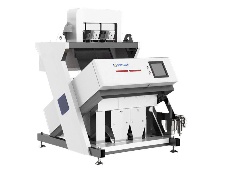 Sortdek AI Rice Color Sorter 2 Chutes 128 Channels Intelligent