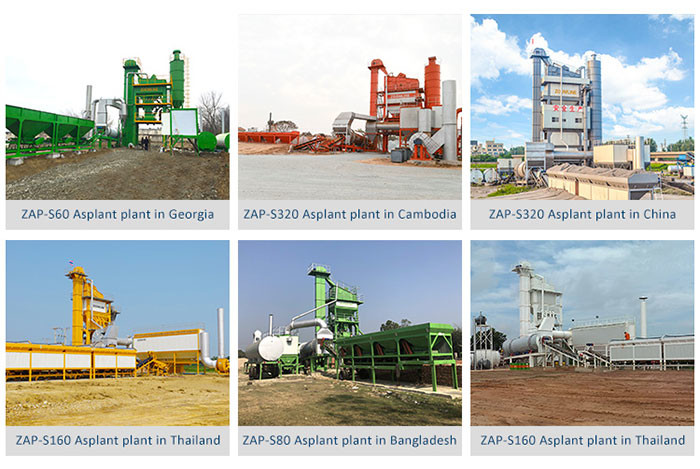 Trailer Mounted Drum Mix 20t/h 80t/h Asphalt Mixing Plant
