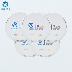 China Dental 6.07g/cm³ ST Pre Shaded Zirconia Blocks wholesale