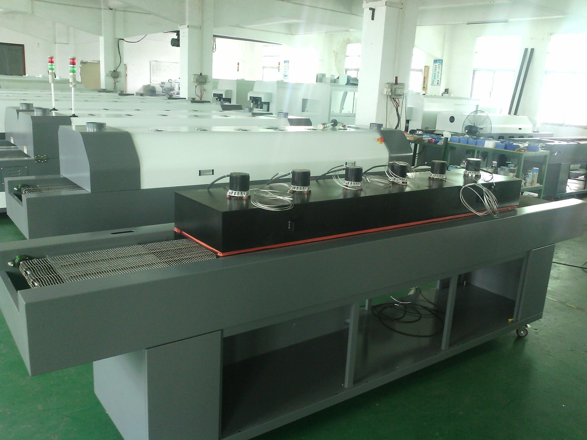 Hot Air Small Circulation 6 Zones 5KW SMT Reflow Oven For LED Tube