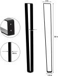 Modern Mid Century Farmhouse Metal Iron Furniture Legs Sturdy Heavy Duty Hairpin