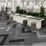 6.5mm 7mm Office Carpet Tiles Commercial Carpet Tiles For Hotel Bedroom