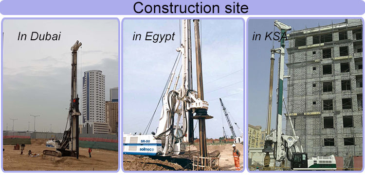 Customerized Black Color Torque Resistance Good Welding Kelly Bar Piling
