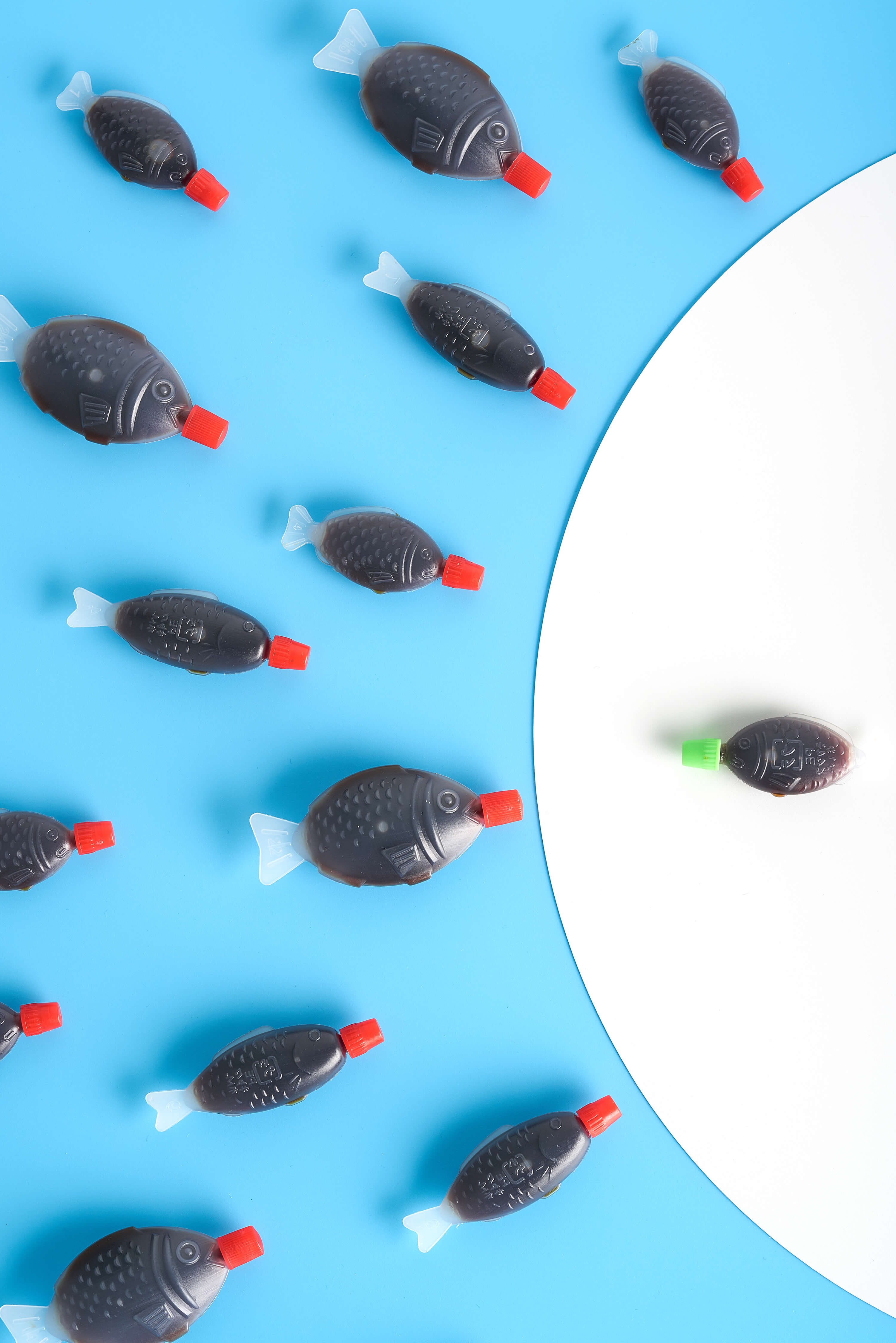 Brewed Halal Sushi Mini Fish Shape Soy Sauce with 100% Purity