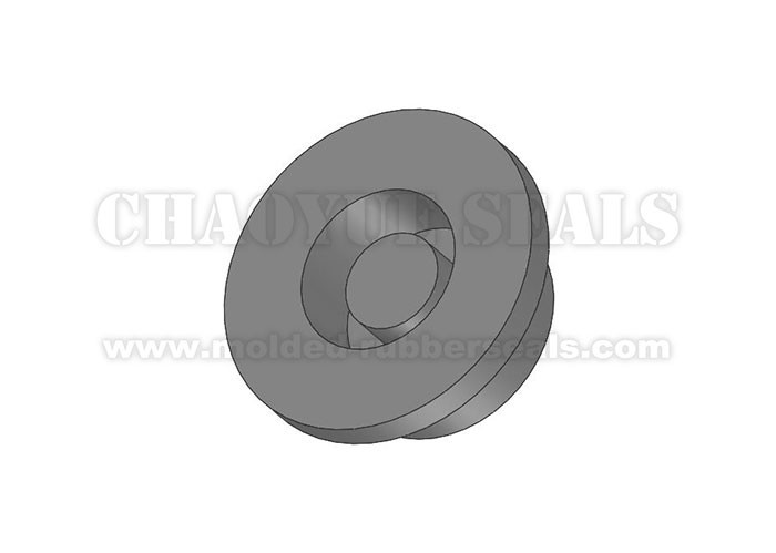 DN 10 mm Black Color Silicone Push Button For Power Key Switch