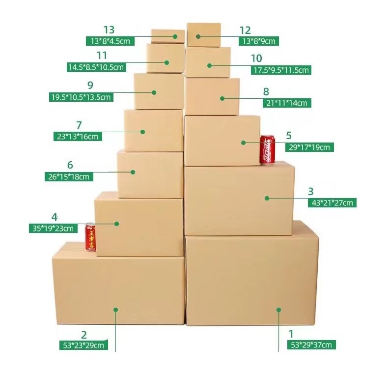 5x5x5 6x6x6 Corrugated Paper Box Ecommerce Mailing Boxes With Tear Strip
