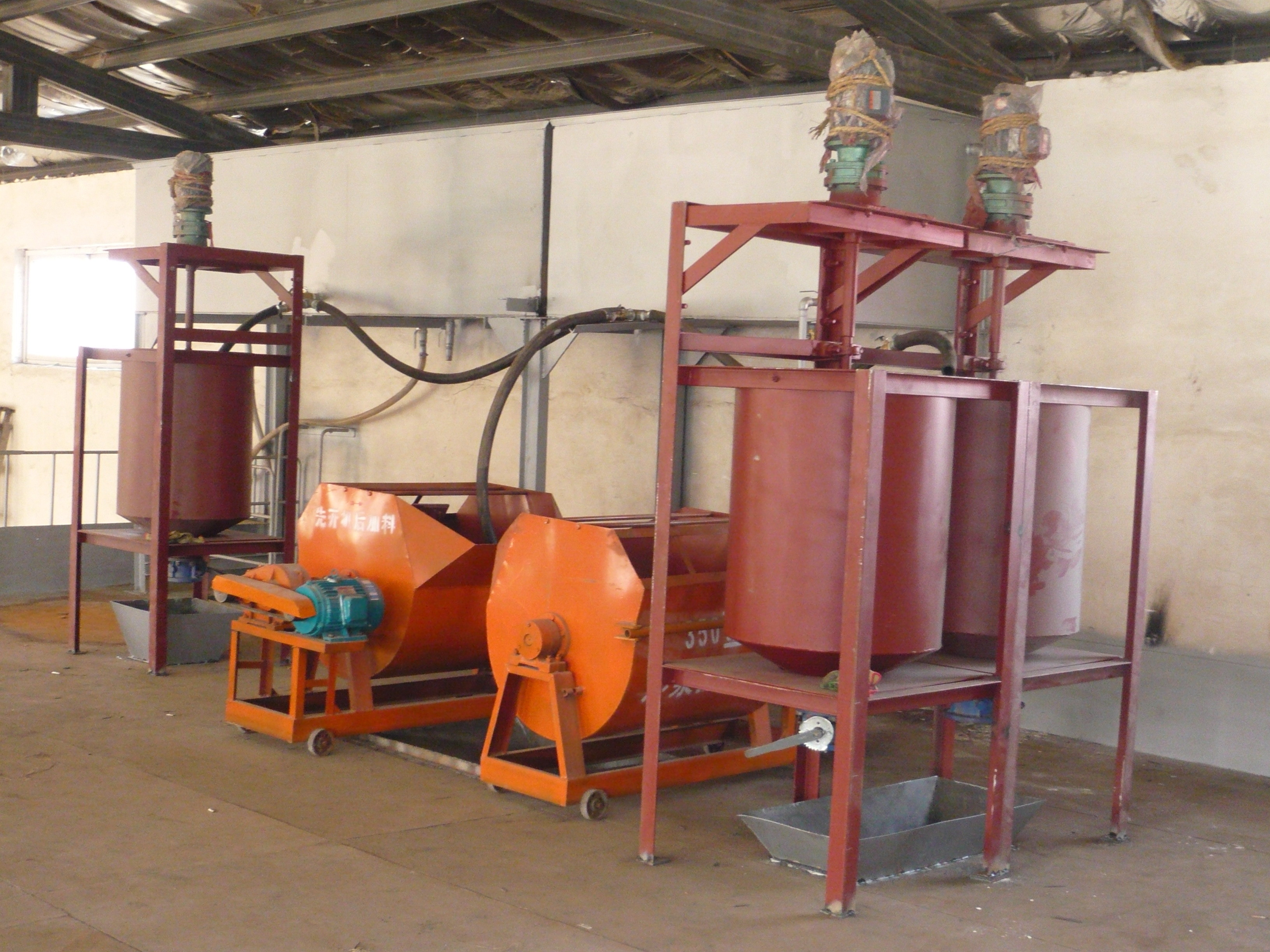 High Strength Composite Panel Making Machines with Forced Mixing System