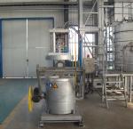 3000KG Capacity Molten Aluminum Transfer Ladles Bottom Pouring Ladles 90C