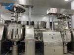 200L Vacuum Homogenizing Emulsifier Stainless Steel Lift Tilt Discharging