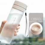 Food Grade High Temperature Resistance Leakproof Frosted Plastic Water Bottle