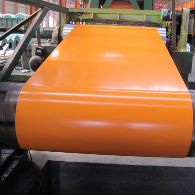 Durable Yellow Color Prepainted Aluminium Coil Alloy 5052 0.6mm X 1250mm For Roofing And Cladding