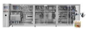 China Yogurt Kvass Premade Pouch Packing Machine 6.5kw Carbon Steel Material wholesale