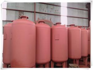 China EPDM Rubber Membrane Diaphragm Water Expansion Tank Vertical Orientation wholesale