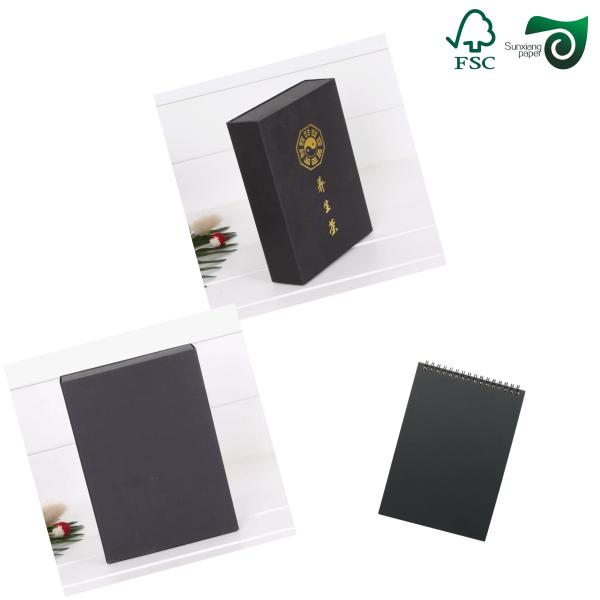 FSC 1.5mm 1200g 2mm 1600g Black Solid Board Double Sided Deep Black 70cm 100cm