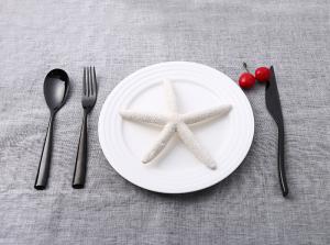 China Home Perfect Finish 145mm Black Stainless Cutlery wholesale
