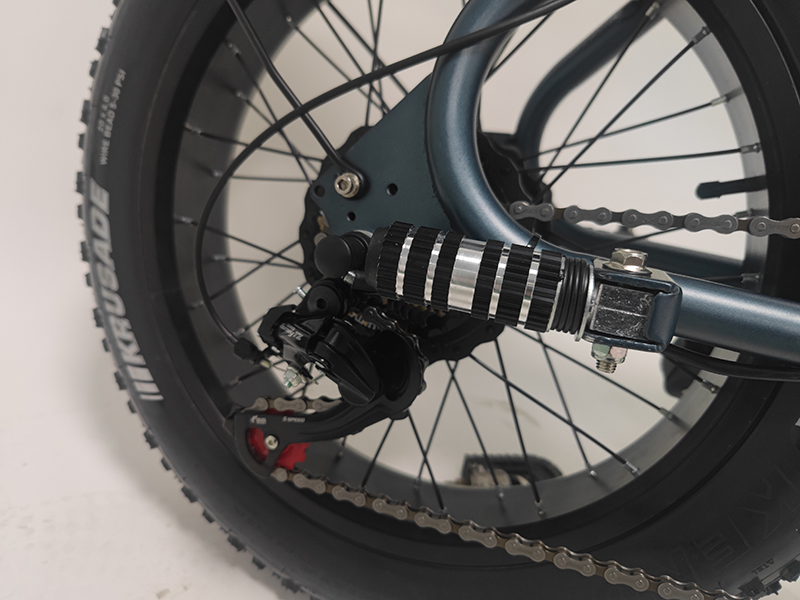 Electric Fat Tire Bike Full Suspension 33Ah Lithium Battery Retro eBike 1000W Hub Motor Bicycle with Steel Frame Material