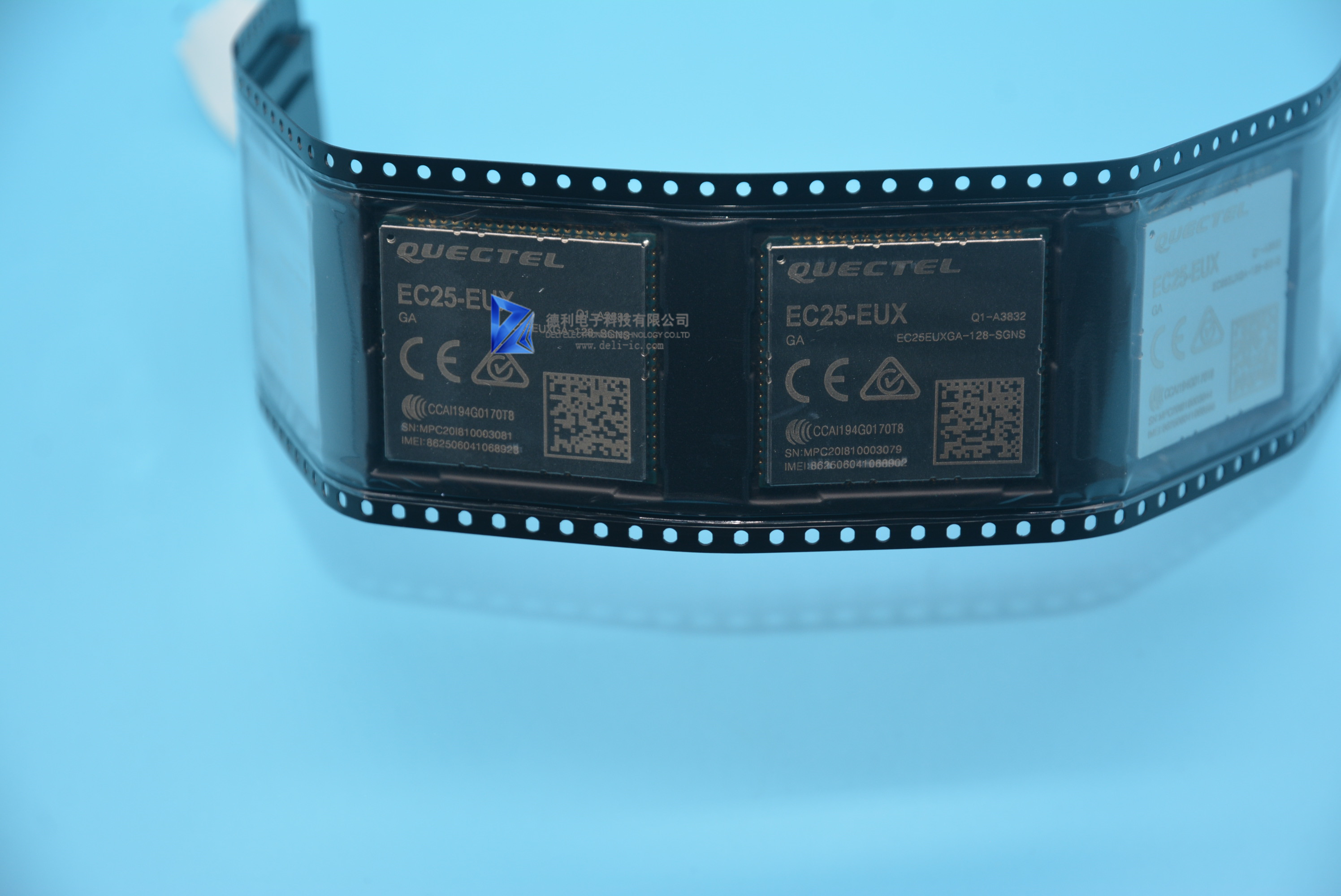 EC25EUXGA-128-SGNS CAT 4 DC3.8V 33dBm Wireless RF Modules