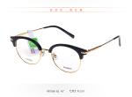 Fashionable Unisex Parim Eyeglasses Frames Light Half Frame Round Eye
