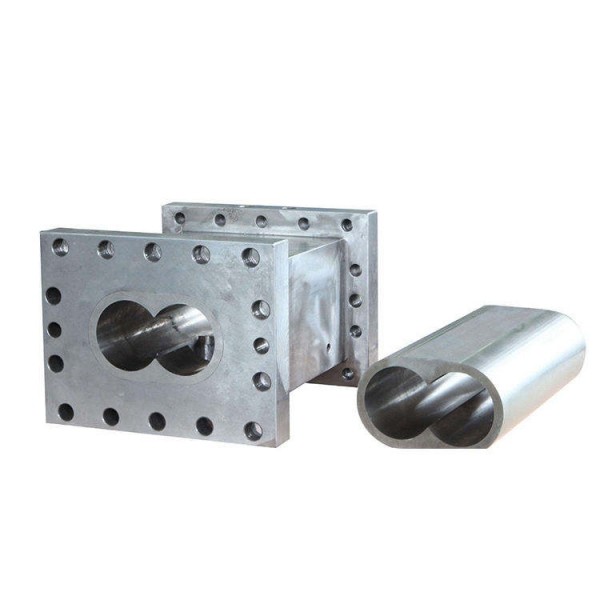 Wear Resistant Polished Twin Screw Barrel Extruder Screw Housing Sandblasted