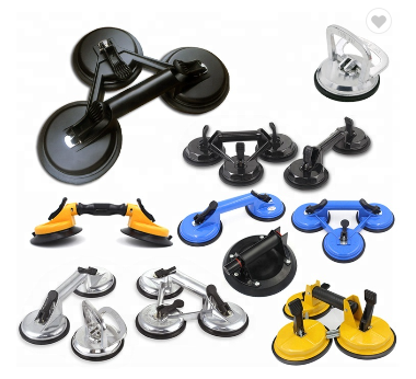 Yellow Horizontal 90KG Stainless Steel Suction Cups