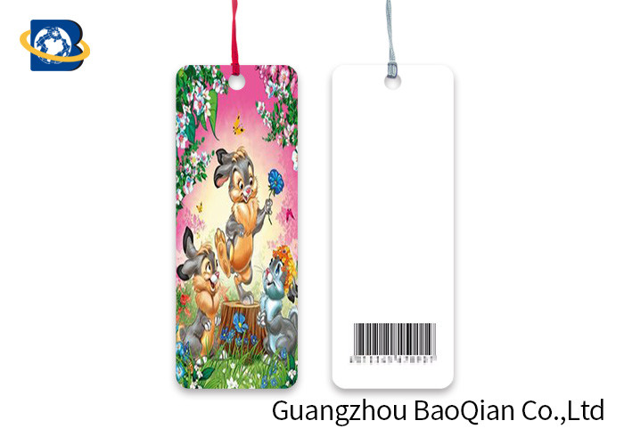 Embellished Tassel 3D Lenticular Bookmark No Harm Material Cartoon Animal Image