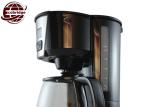 Aluminum Glass Office Home Drip Coffee Makers , 8-10 Cups Basic Drip Coffee