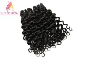 China 100% Brazilian Human Hair , Human Virgin Italian Curly Cuticle Aligned wholesale