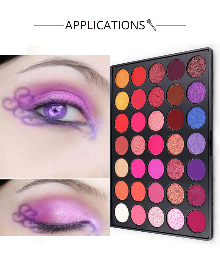 MSDS High Pigment Eyeshadow Palette