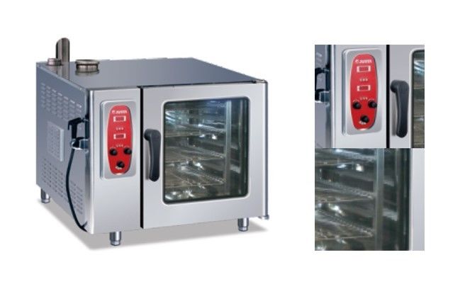 Electric Combination Steam Oven Stepless Knob For Chinese Cuisine Ntegrated Boiler