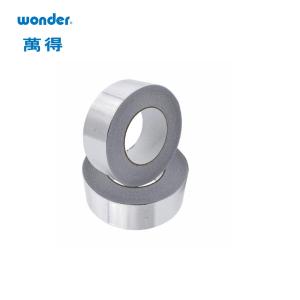 China Sealing Aluminum Foil Waterproof Tape , Silver Self Adhesive Aluminium Tape wholesale